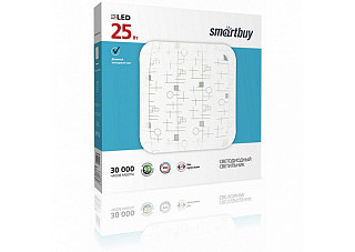 Светильник светодиодный потолочный SMARTBUY 25W Loongo 25Вт,6000К (SBL-Lng-25-W-6K)/20 (3913)