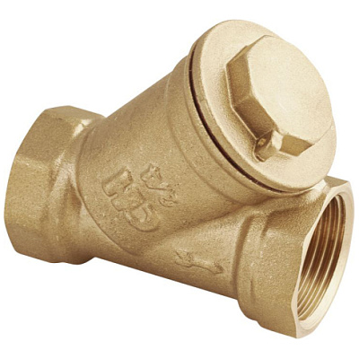 Фильтр латунный косой ДУ32 (1 1/4) Г/Г