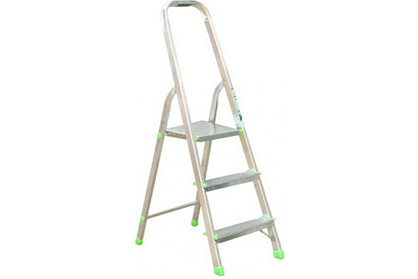 Стремянка стальная ЯРУС 3 ступени площадка h=0,57м до 120кг