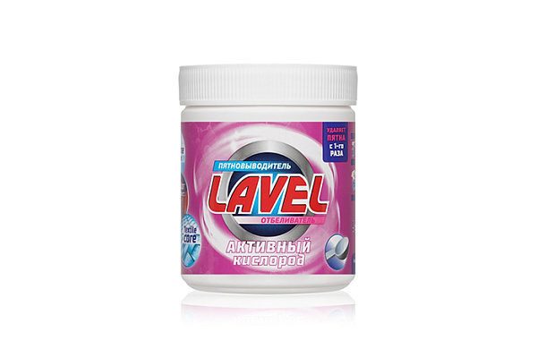 Пятновыводитель LAVEL enzyme com xcolor white универсальный 500г