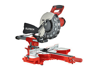 Пила торцовочная ELITECH ДМ ПТ 825К (1600Вт, 4800об/м, диск 255х30мм, рез70-430мм) (E2006.006.00)