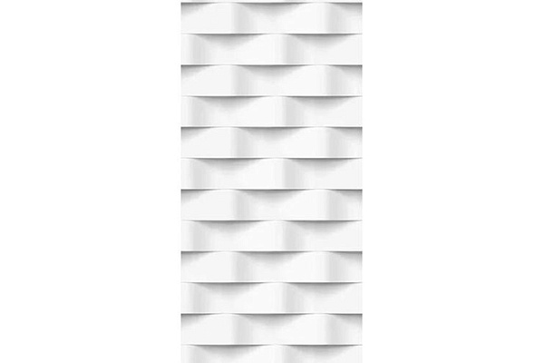 Панель ПВХ фотопечать White Waves (2700х250мм) 8235