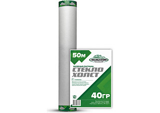 СТЕКЛОХОЛСТ Gavial 1м.х50м / Плотность 40гр