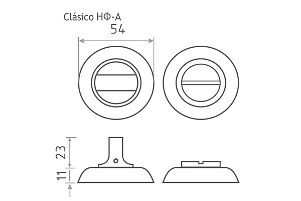 Накладка Нора-М фиксатор НФ-А (черный) (135)