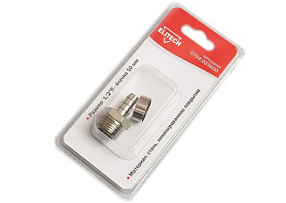 Переходник, 1/2"П -елочка 10мм+ кольцо 10х15мм ELITECH 0704.023600