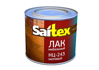 Лак НЦ 243 мебельный САЙТЕКС матовый (1,7кг)