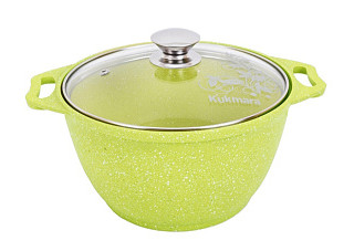 Кастрюля литой алюминий г.Кукмор Trendy style (lime) 2,0л (к21tsl)