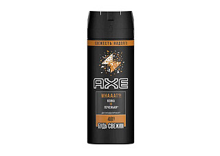 Дезодорант AXE (АКС) спрей мужской Кожа и печеньки 150мл (774/180)