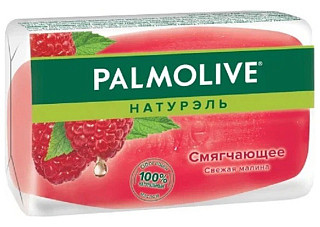 Мыло глицериновое PALMOLIVE (ПАЛМОЛИВ) Малина смягчающее 90г/72 (FTR22163/22543) (964)