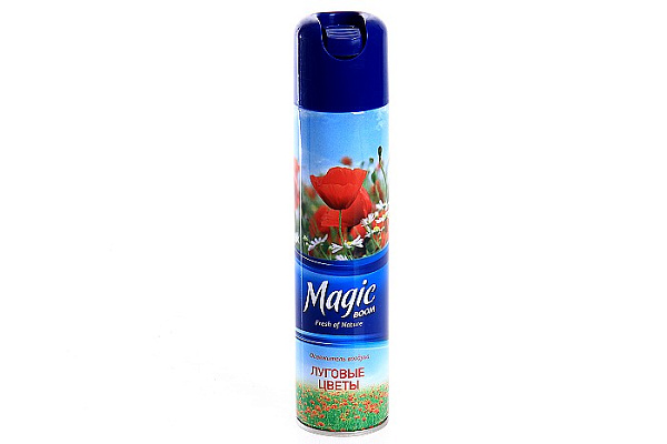 Освежитель воздуха MAGIC BOOM луговые цветы 300мл (491)