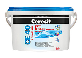 Затирка для швов ЦЕРЕЗИТ CЕ40/2 Aquastatic серая 2,0кг (1046818)