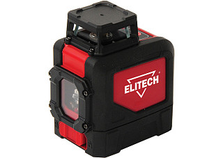Лазерный нивелир ELITECH ЛН 360/1-ЗЕЛ (30\80м, 0,4кг, гор360гр/верт120гр луч, чехол) Е0306.016.00