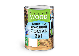 Защитно-красящий состав 3 в 1 FARBITEX PROFI WOOD EXTRA Тик (3,0кг)