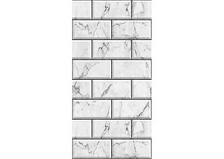 Панель ПВХ фотопечать White Carved Stone (2700х250мм) 8275