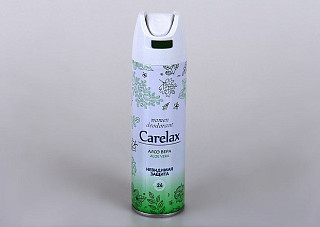 Дезодорант Carelax спрей женский Aloe Vera 150мл (376)