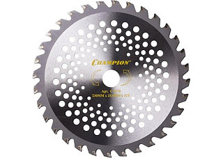 Нож для триммера CHAMPION С5170 с зубцами из твер. спл. Strong 32/230/25,4 (SRM-2305SI,SRM-2655SI)
