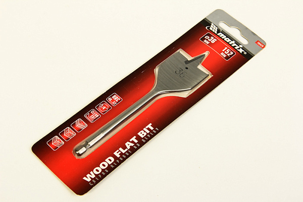 Сверло по дереву MATRIX перовое, 36 мм 6-гранный хвостовик 70429 (60/240)