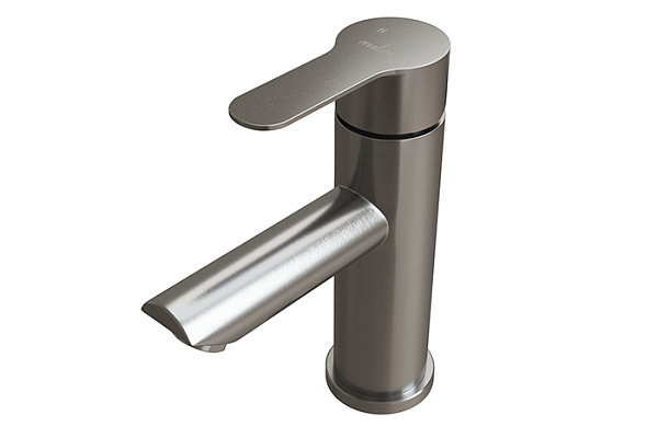 Смеситель для раковины 35k MIXLINE MLSS32-04 Stainless (Нерж.сталь,Длина излива 11см,Картридж 35мм)