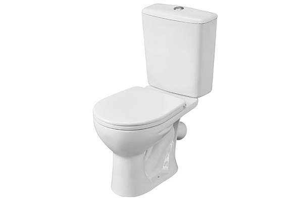 Унитаз-компакт Santeri Орион (белый, косой выпуск, нижняя подводка, 1 режим, 1.P.400.8S00.00.BF) 