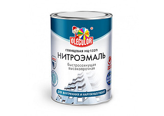 Эмаль НЦ 132П OLECOLOR серый (1,7кг) 