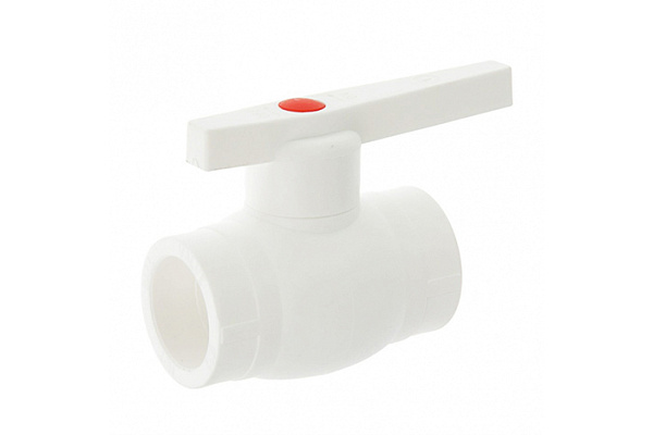 Кран шаровой ПП 20 ST БЕЛЫЙ (120/15)