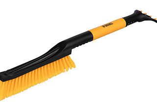 Щетка-сметка для снега со скребком 600 мм// Denzel (55325)