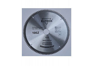 Диск пильный ELITECH ф235х30мм, 100зуб, д\алюминия 1820.116700