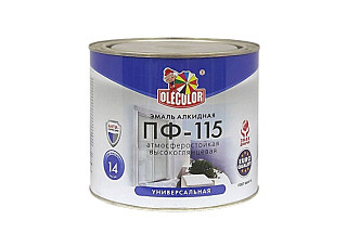 Эмаль ПФ 115 OLECOLOR зеленый (1,8кг)