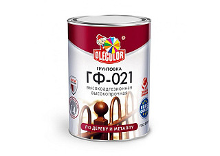 Грунтовка ГФ 021 OLECOLOR серый (3,3кг)