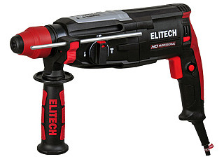 Перфоратор ELITECH HD RH 0928RE (SDS+, 850Вт, 3реж, 3,2Дж, кейс, 3,2кг, AVC, адаптер) (E2205.027.01)