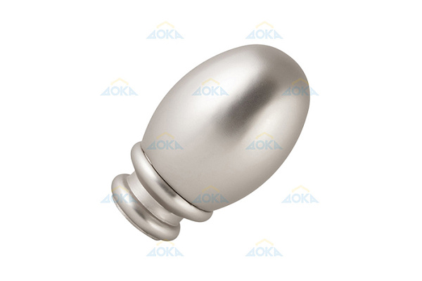 Наконечник металлический D25 Белуно сатин уп 2 шт