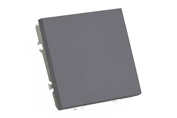 Переключатель Feron 1-клавишный (механизм) 250В 10A  Эмили RSW10-5105-10 платиново-серый 49945