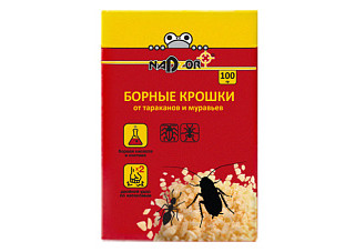 Борные крошки от тараканов и муравьев, 100 гр. Nadzor/24 BOR123