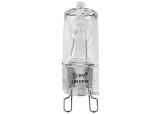 Лампа галогенная ERA JCD-40-230V G9 CL 230V 40Вт прозрачная (826)