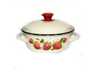 Кастрюля эмалированная г.Керчь 8,0л (41804-202)