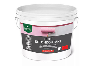 Бетоноконтакт ПРОСЕПТ д/глад. поверх. перед нанесением штук., шпат., плиточного клея 3,0кг (051-3)