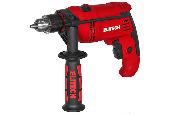 Дрель ELITECH ДУ 0713РЭ (650Вт, ЗВП-13мм, 0-300об/м, 2.1кг) (E2201.029.00)