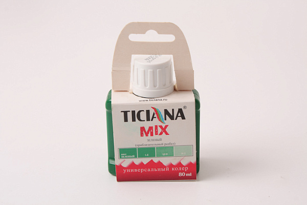 Колер универсальный TICIANA зеленый (80мл)