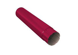 Труба SOKROF RAL 3005 Красный (d=90мм, L=3м)