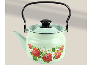 Чайник эмалированный г.Керчь САЛАТОВЫЙ 2,0л (42715-103/6)