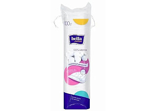 Ватные диски BELLA Cotton 100шт.