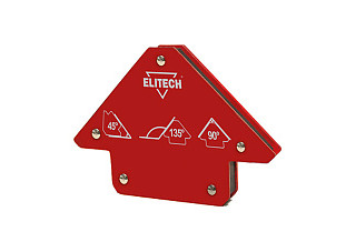 Магнитный уголок ELITECH усилие=11,5кг, углы 45/90/135 0606.017300