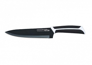 Нож поварской LARA длина 20.3см.керам.покрытие Black Ceramic (полный блистер) (LR05-28)