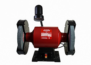 Точило ELITECH CT 900С (900Вт, 2850 об/мин, 2круга 250х25х20, 32,5кг, лампа)