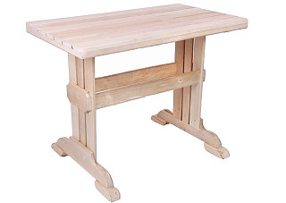 Стол из березы (1,0х58х75см) 