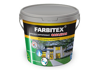 Краска ВД FARBITEX фасадная (25,0кг)