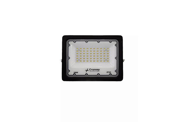 Прожектор СТАЛКЕР-NEW 50W 6500K IP66 (Синяя уп.)