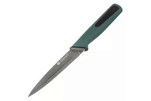 Нож кухонный Daniks, Emerald универсальный нержавеющая сталь 12.5см, рукоятка пластик (454452) (918)