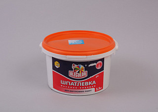 Шпатлевка OLECOLOR масляно- клеевая для внутренних работ (3,5 кг)