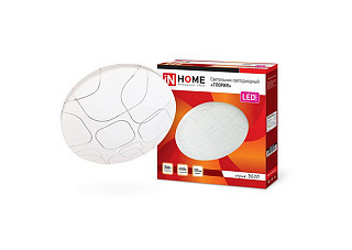 Светильник светодиодный IN HOME DECO 36Вт 230В 6500К 3240Лм 380х55мм ГЛОРИЯ (5117)